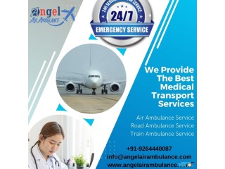 Take Angel Air Ambulance in Guwahati with a fully Devoted Medical Team
