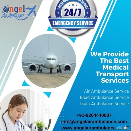 take-angel-air-ambulance-in-guwahati-with-a-fully-devoted-medical-team-big-0