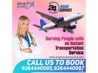 Pick the Best Medical Commercial Air Ambulance in Varanasi by Angel