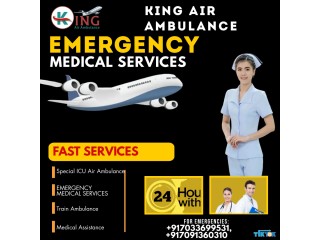 Choose Air Ambulance Service in Amritsar by King with any Medical Trauma