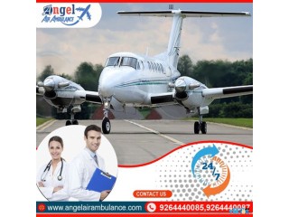 365 Days Take Air Ambulance Services in Guwahati at a Low Fare by Angel