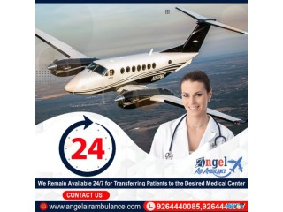 Pick the Most Secure Rescue Air Ambulance Service in Delhi by Angel