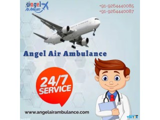 Charter Air Ambulance Services in Kolkata by Angel with Extra-Ordinary Solution