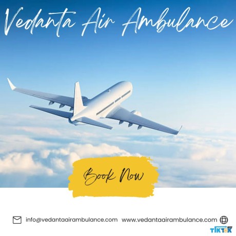 vedanta-air-ambulance-in-kolkata-dedicated-air-ambulance-service-for-emergency-transportation-big-0