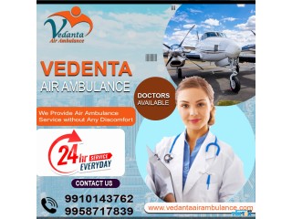 Acquire Updated Vedanta Air Ambulance Service in Ranchi with Instant Patient Transfer