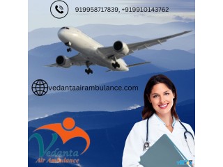 Choose Vedanta Air Ambulance Service in Allahabad with a Healthcare Competent Doctor Team