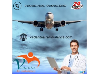 Avail of Vedanta Air Ambulance Service in Gorakhpur with Advanced Ventilator Setup