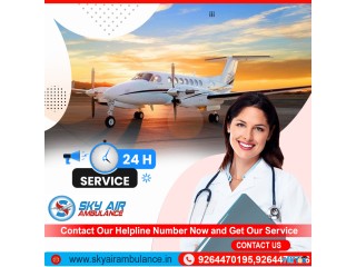 Sky Air Ambulance Service in Patna with Quality-Based Medical Support