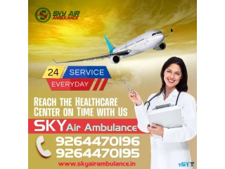 Sky Air Ambulance from Bhopal to Delhi | Immediate Transportation