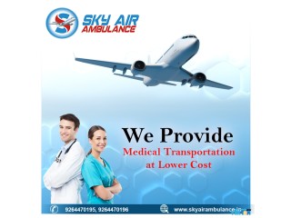Choose the Advanced and Unparalleled Air Ambulance from Agartala by Sky Air