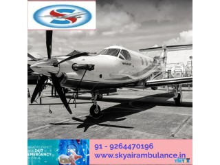 Sky Air Ambulance from Raigarh to Delhi | Reputable Air Ambulance