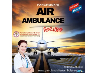 Choose Panchmukhi Air Ambulance Services in Bhavnagar with Fully Train and Skilled Medical Unit