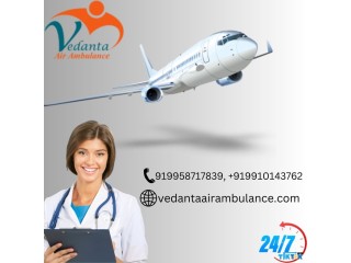 Gain Vedanta Air Ambulance Service in Bhubaneswar with a Life-Support Ventilator Setup