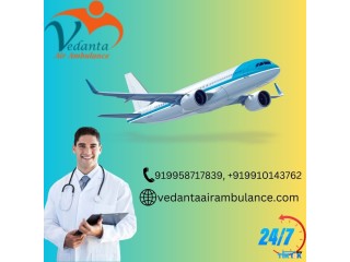 Pick Emergency Patient Transfer by Vedanta Air Ambulance Service in Bangalore