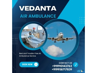 Book Vedanta Air Ambulance in Patna with Finest Medical Care