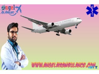 Take Angel Air Ambulance Services in Delhi with Medical Service