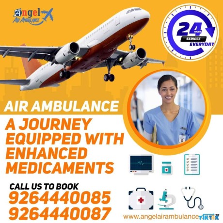 take-the-right-class-icu-air-ambulance-service-in-guwahati-by-angel-at-low-cost-big-0