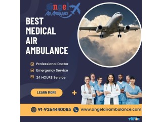 24 Hours Available ICU Air Ambulance Service in Bangalore by Angel at Anytime