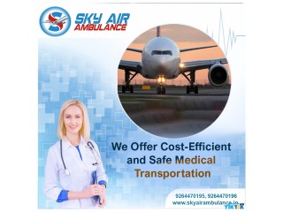 Sky Air Ambulance from Mysore with Advanced Medical Equipment