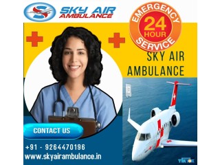 Sky Air Ambulance from Shimla with an Advanced ICU Facility