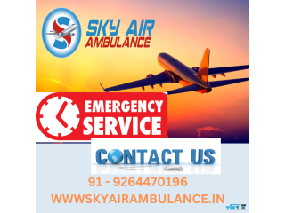 Superfast Multi-Specialty Air Ambulance from Jammu by Sky Air