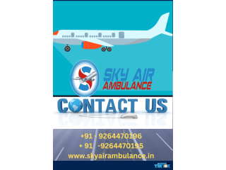 Sky Air Ambulance from Thiruvananthapuram is Available with Experienced Medical Staff