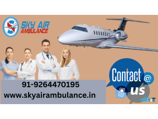 Advanced Lifesaver Emergency Air Ambulance From Gorakhpur by Sky Air