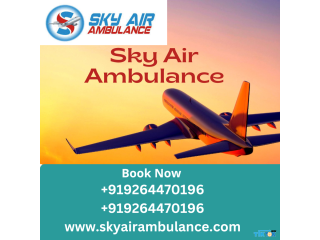 Get the Best Quality Air Ambulance from Ranchi by Sky Air