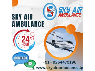 Get World-Class Air Ambulance Service from Raipur by sky Air