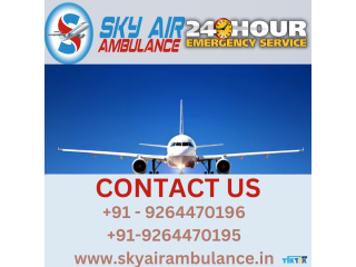 Highly Develop Air Ambulance from Delhi with Latest Medical Amenities
