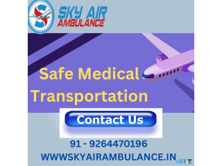 Reach Your Selected Destination from Siliguri by Sky Air Ambulance