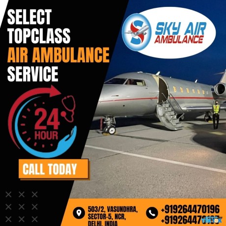 sky-air-ambulance-from-delhi-sufficient-medical-services-big-0