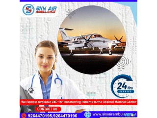 Sky Air Ambulance from Mumbai to Delhi | Special Medical Tools