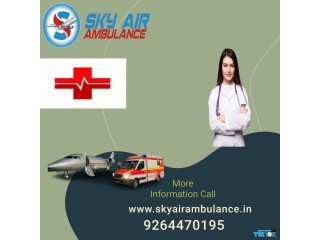 Sky Air Ambulance from Bhubaneswar to Delhi