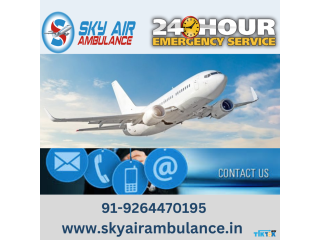 Sky Air Ambulance from Kanpur with World-Class Medical Equipment