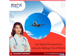 Quickly Avail Leading Air Ambulance Services in Mumbai by Angel with Medical Team