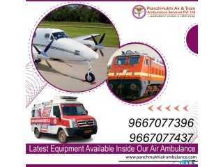 Panchmukhi Air and Train Ambulance from Patna Offers Secure and Fast Patient Transportation
