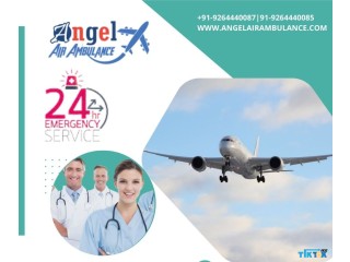 Select Air Ambulance Services in Guwahati with Expert Physician by Angel