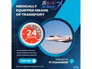 Obtain Air Ambulance Services in Kolkata with Qualified Medical Staff by Angel