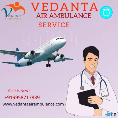 book-air-ambulance-service-in-srinagar-by-vedanta-with-highly-remedial-medical-squad-big-0