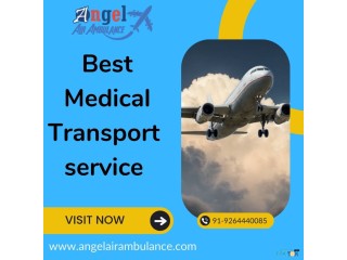 The Best Option for Patient Rescue Is Angel Air Ambulance Services in Patna