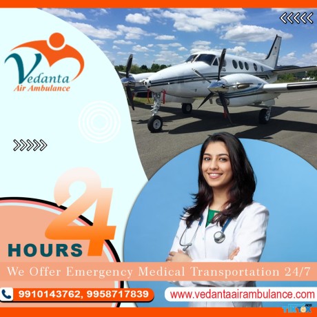 take-air-ambulance-service-in-darbhanga-by-vedanta-with-speedy-patient-transportation-big-0