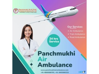 Obtain Panchmukhi Air and Train Ambulance in Patna with Perfect Medical Treatment