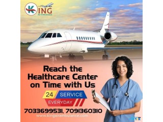 Book Masterly Air Ambulance in Ranchi - All Medical Facilities by King