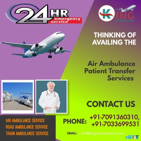 hire-king-air-ambulance-in-varanasi-all-medical-facilities-big-0