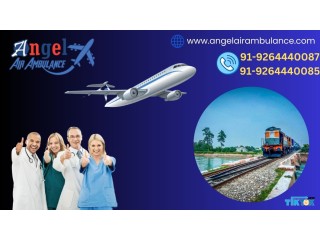 Book Budget-Friendly Air Ambulance Services in Ranchi with Healthcare by Angel