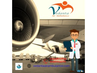 Avail Air Ambulance Service in Hyderabad by Vedanta with World-Class Medical Equipment