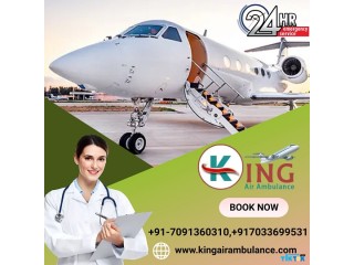 Avail ICU Facility Air Ambulance Service at Low Fare in Indore
