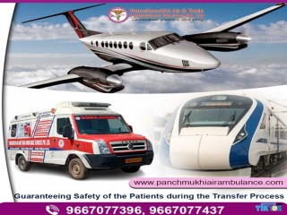 Panchmukhi Train Ambulance in Patna is an Efficient Means of Relocation with Pre-Hospital Care