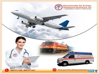 Panchmukhi Train Ambulance Service in Delhi Provides Safety at the Time of Transfer